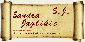 Sandra Jaglikić vizit kartica